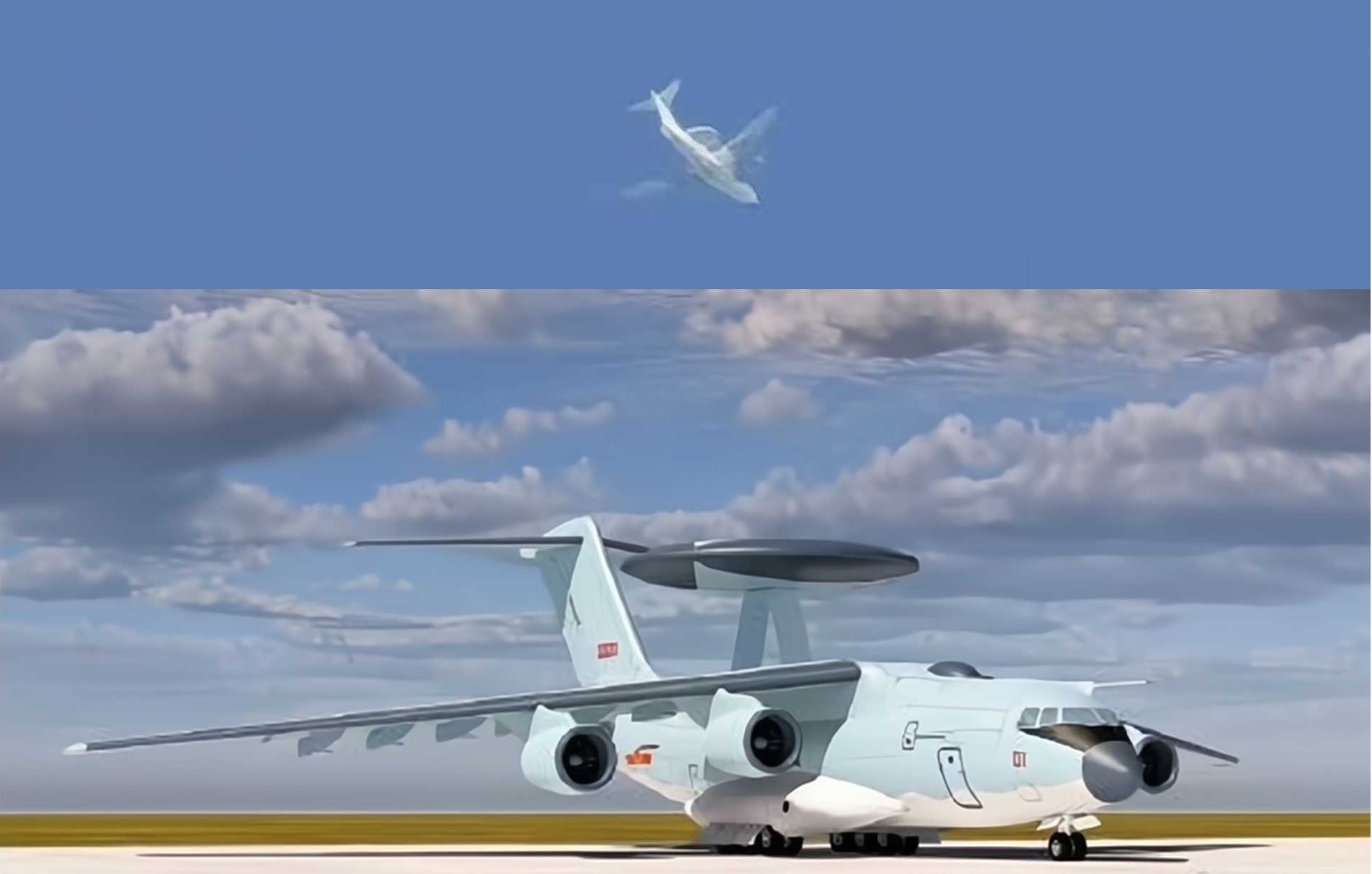 China's Military Extends Reach in the Pacific with KJ-3000 Early Warning Aircraft