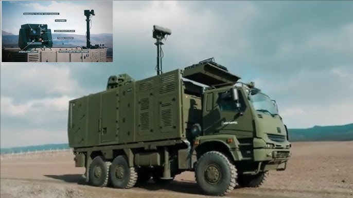 ASELSAN's GÖKBERK Mobile Laser Weapon System successfully destroys FPV drones in tests