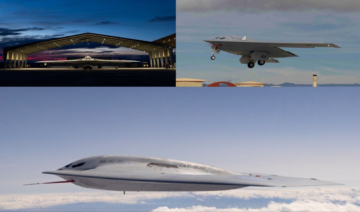 First Official Images of the B-21 Raider Bomber in Flight Released by ...