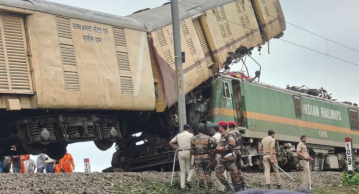 Goods Train's Collision with Kanchanjunga Express near Bengal's New Jalpaiguri claims at least 15 lives