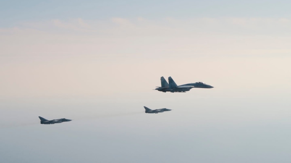 Russia Figher Jet Intercepted Three French Aircraft Over Black Sea Boarder