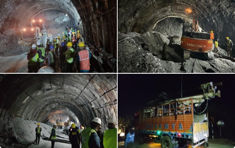 NDRF personnel enter Silkyara Uttarkashi Tunnel as Rescue Operations Intensifies