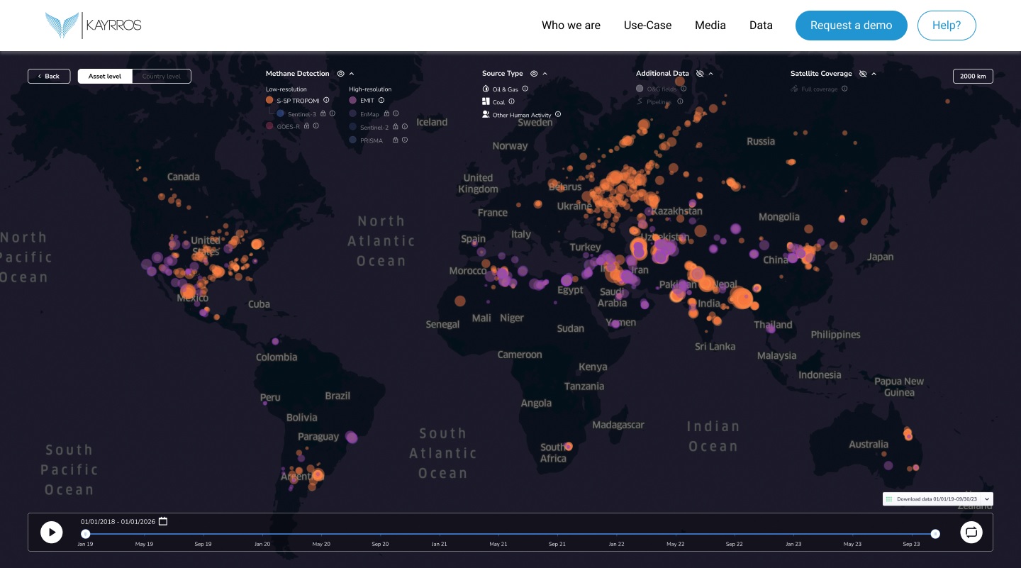 Satellite Imagery Analysis Firm Launches Free Greenhouse Gas Tracker