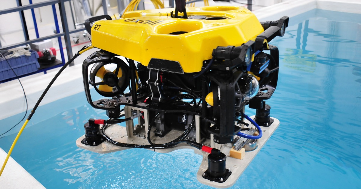 Exail Enhances R7 Underwater Vehicles with Elwave's Advanced Sensing Technology