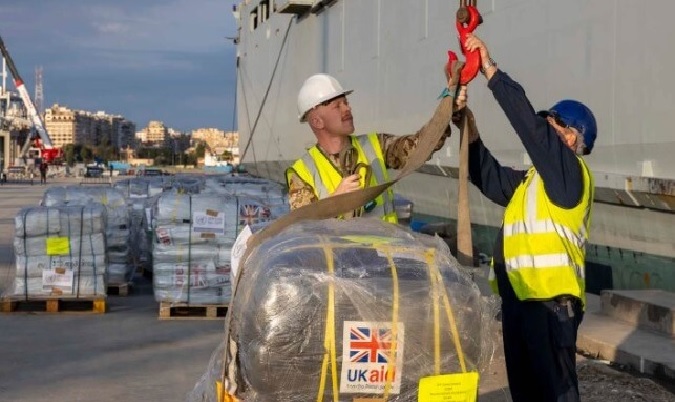 UK to Deploy Royal Navy to Deliver Food, Supplies to Gaza