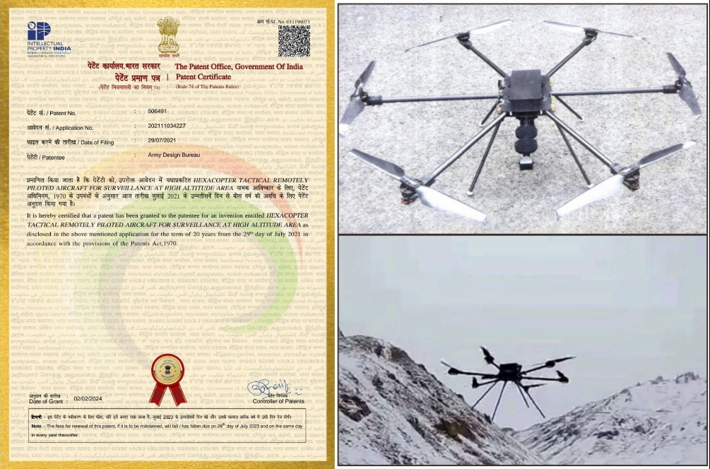 Indian Army Unveils High-Altitude Surveillance Hexacopter For Mountain Warfare