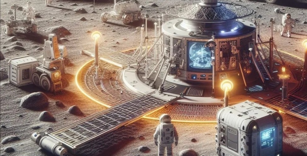 Generate Electricity on Moon Base ,NASA Nears Completion of Design Phase for Lunar Nuclear Fission Reactor