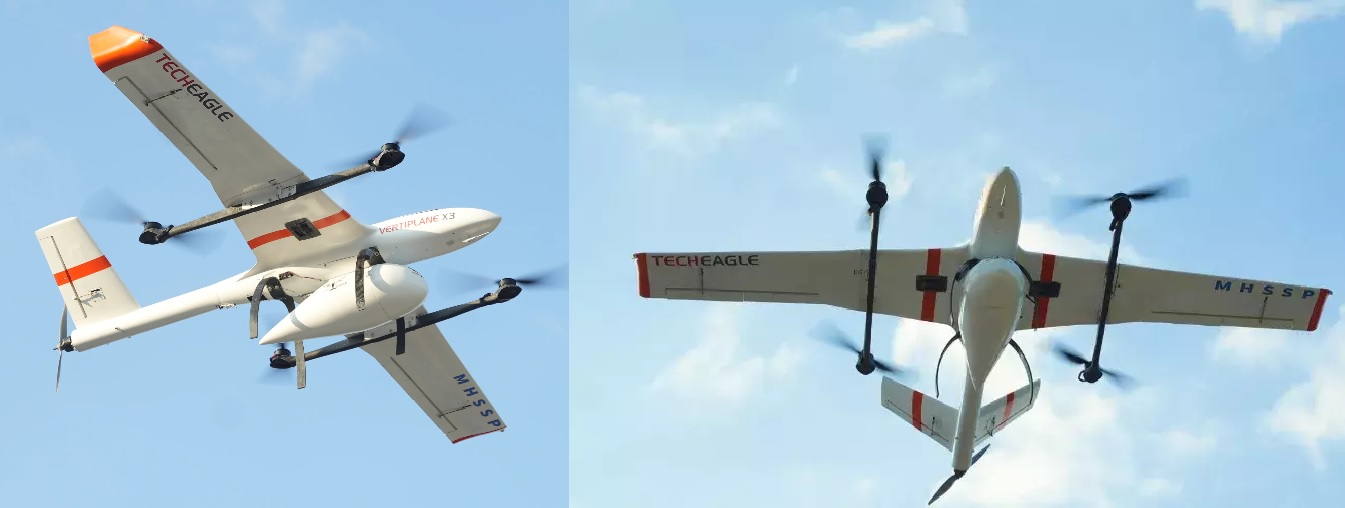 Vertiplane X3: India's Fast, Reliable Drone for Essential Deliveries