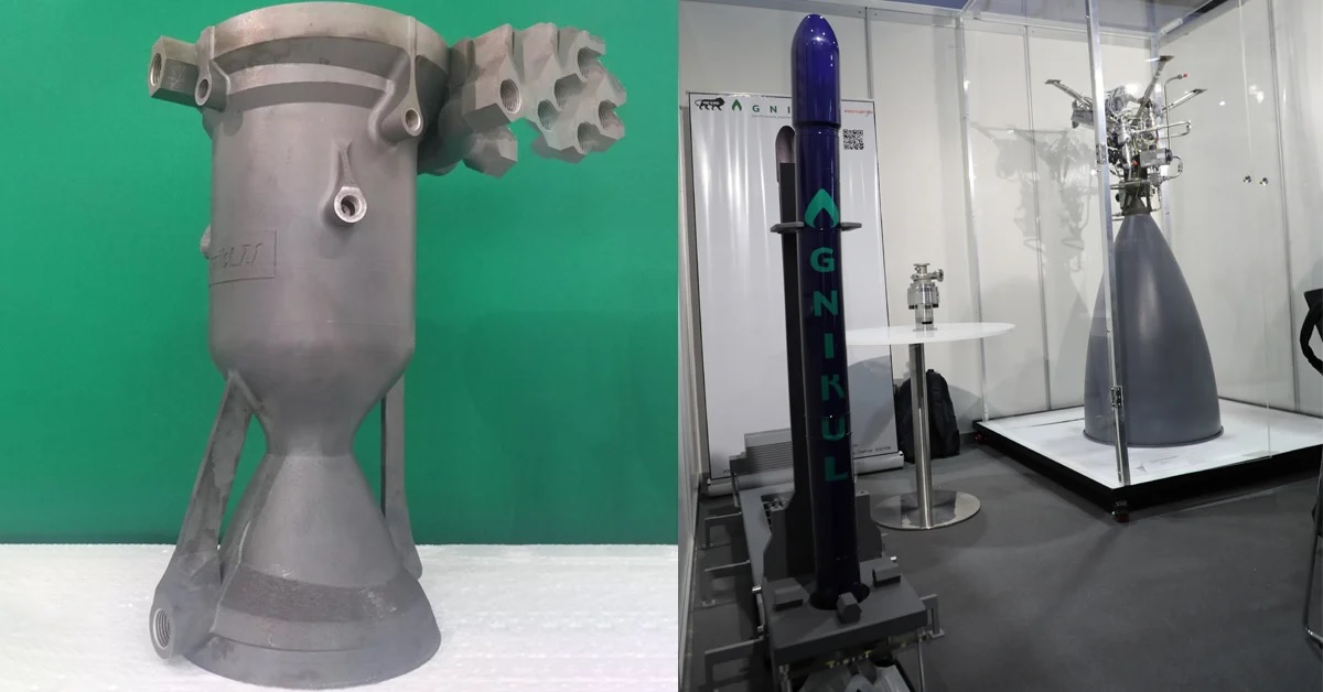 Agnikul Cosmos Launches World's First Rocket with 3D-Printed Engine ...