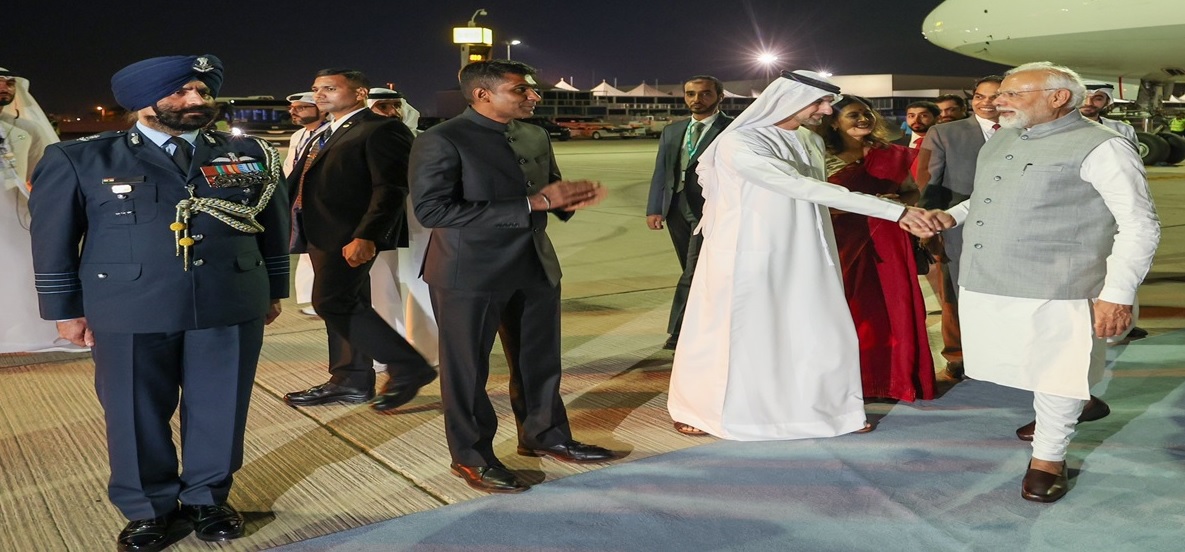 PM Modi arrives in Dubai to attend World Climate Action Summit