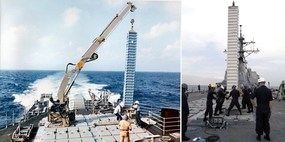 U.S. Navy Tests Underway VLS Reloading Mechanism 