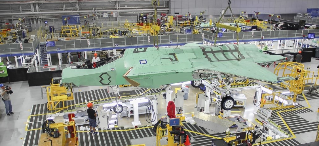 Poland's First F-35 Lightning II Progressing in Assembly Process