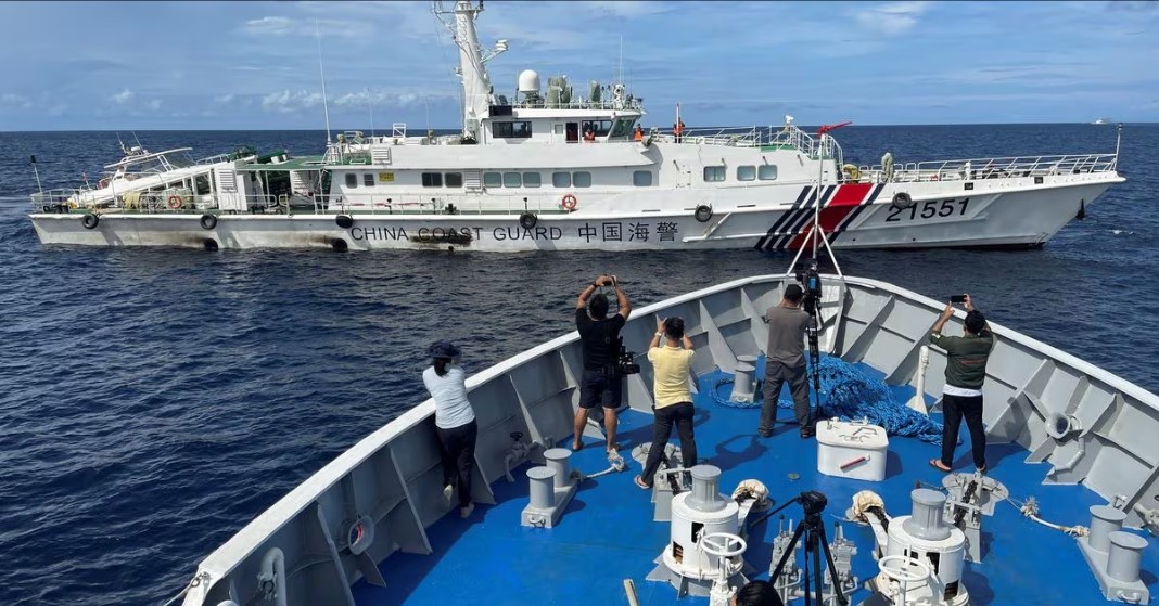 Philippines Won't Allow China to Remove Its Military Outpost in a Disputed Shoal, Philippines Navy says