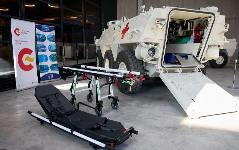 Spain Donates Two Armored Ambulances to Ukraine