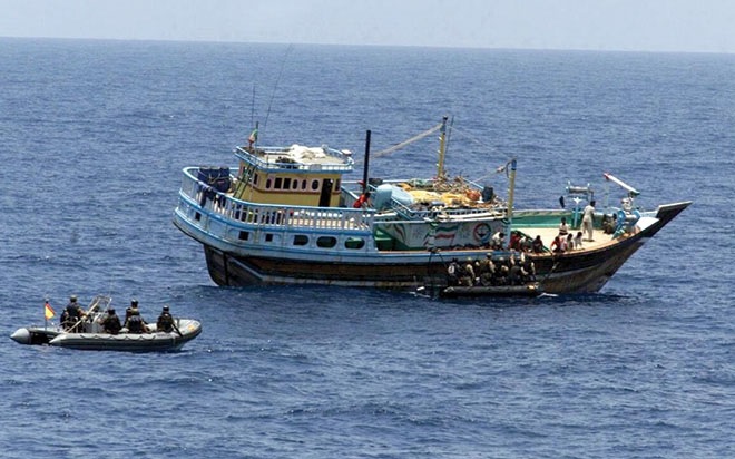 Indian Navy's INS Sumitra Successful Rescue Iranian Fishing Vessel with 17 Crew From Somali Pirates 