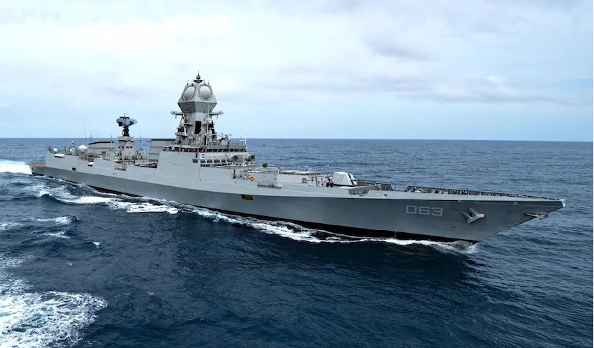 Indian Navy Deploys Guided Missile Destroyer to Counter Piracy in Gulf of Aden