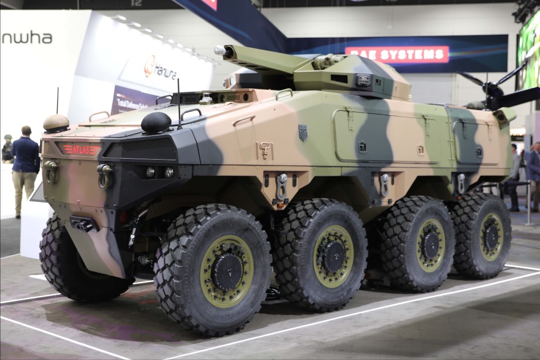 BAE Systems Unveils ATLAS Robotic Combat Vehicle