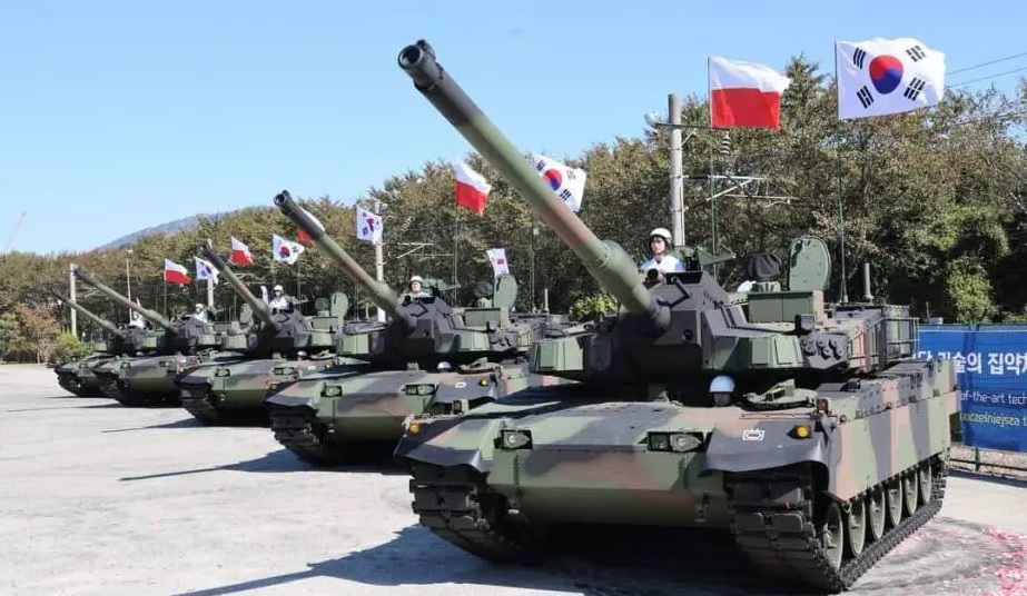 Hyundai Rotem Delivers Poland Another Batch of K2 Main Battle Tanks