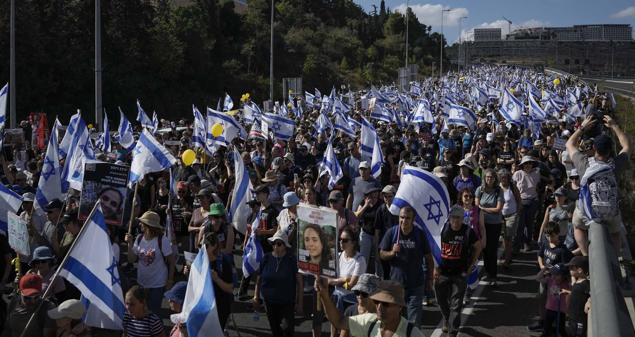 30,000 People Join Families of Israeli Hostages on Final March to Jerusalem