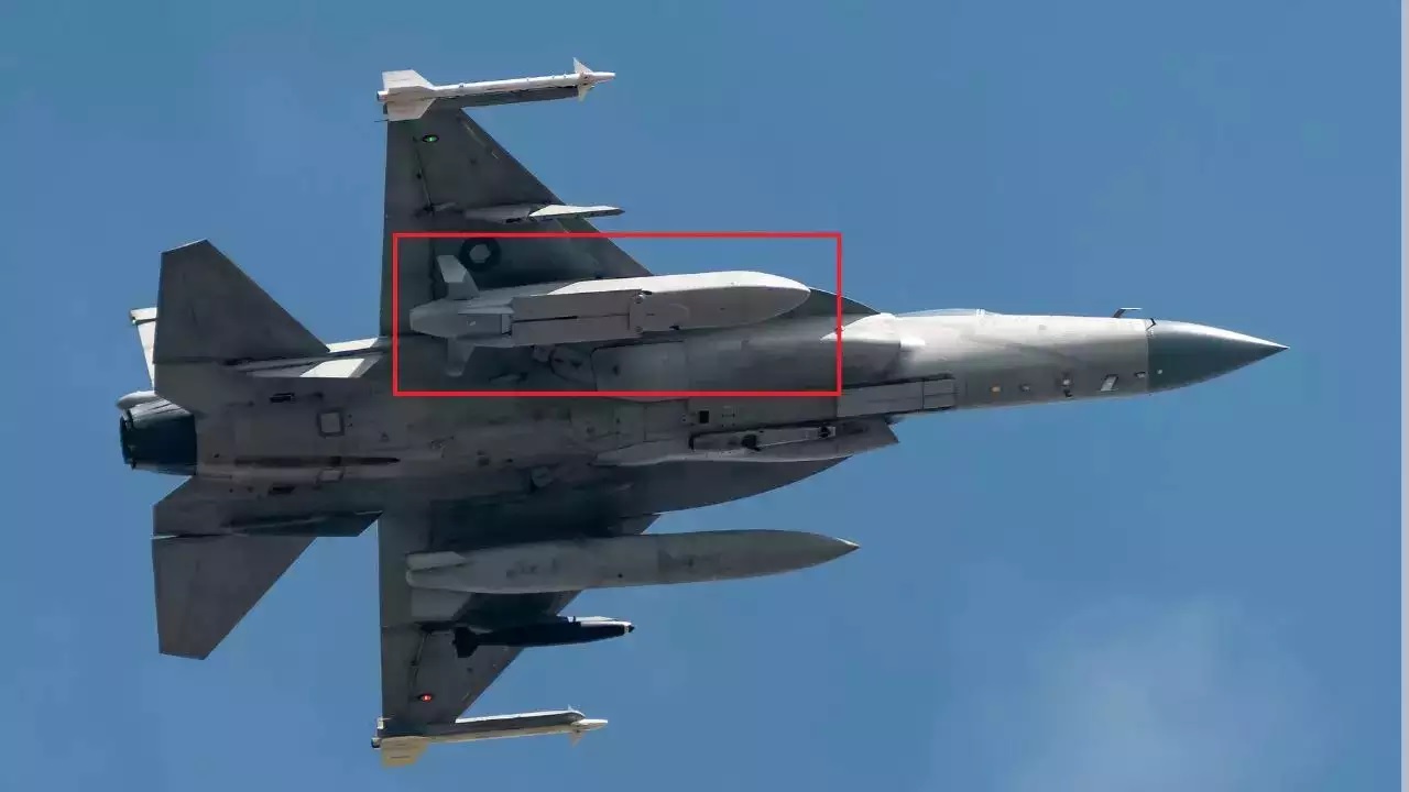JF-17 Thunder Takes Flight with RA'AD-I Nuclear Missile