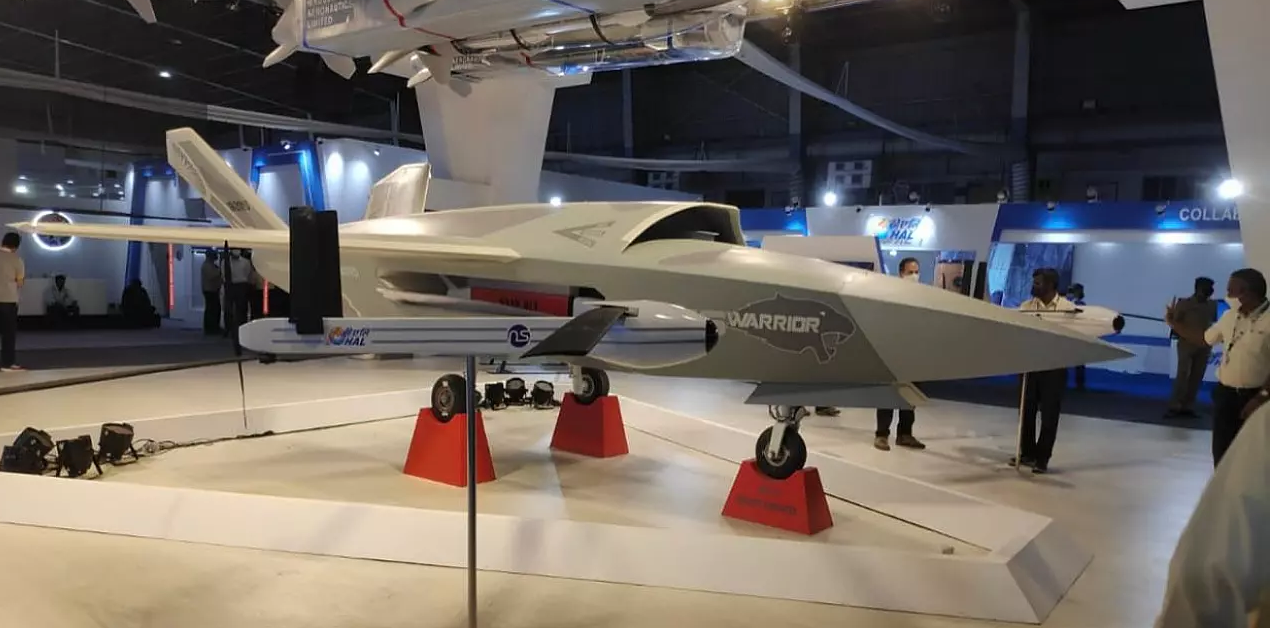  HAL CATS Warrior Autonomous Wingman Stealth Drone