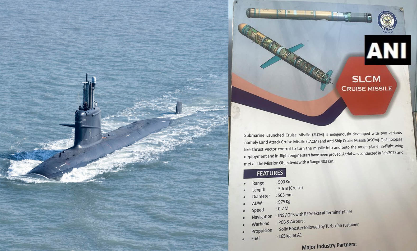 DRDO Secretly Tested Indigenous Submarine-Launched Cruise Missiles 