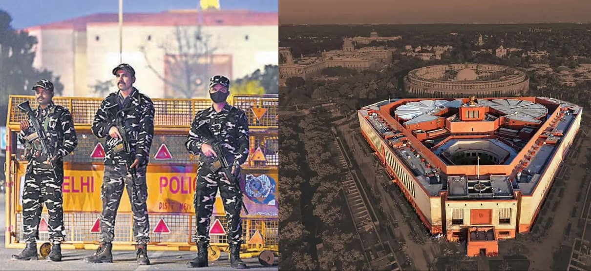 3300 CISF Takes Over Indian Parliament Security from CRPF After December 2023 Breach