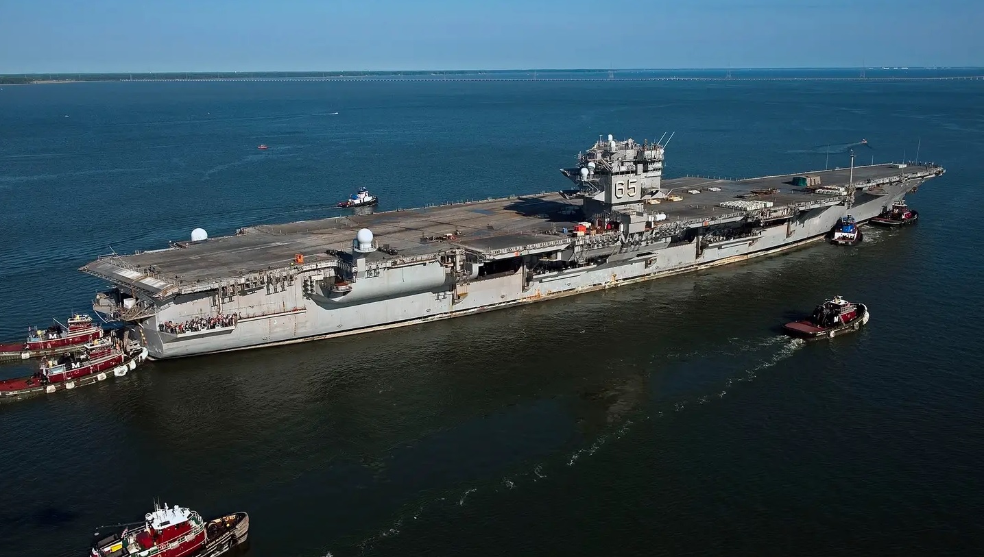 US  Admiral :New Navy Office to Dismantle Nuclear Carriers has "a century" of Work ahead