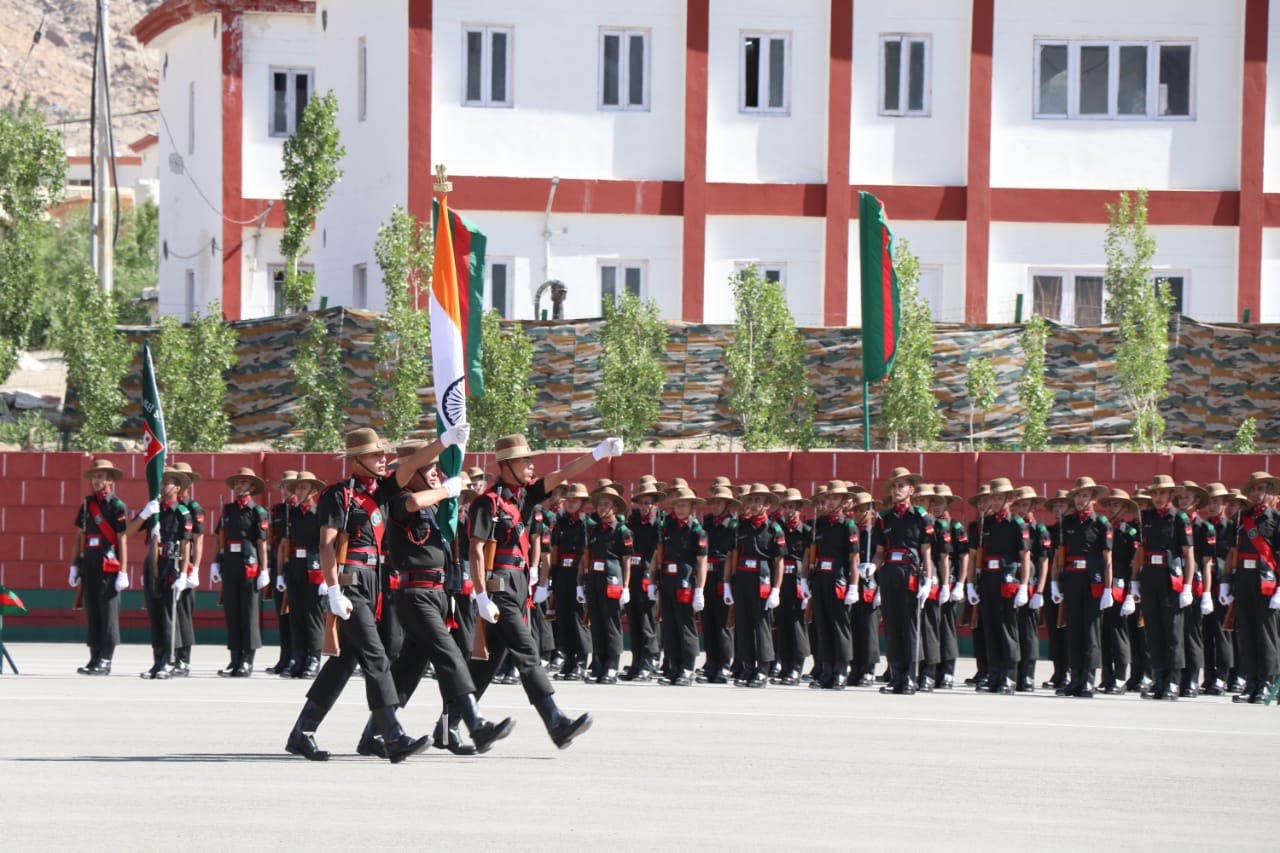 402 Agniveer Recruits Join Ladakh Scouts Regiment in Grand Ceremony