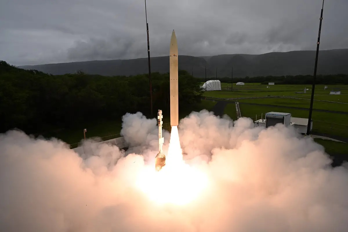 Successful Hypersonic Missile Test by U.S. Department of Defense