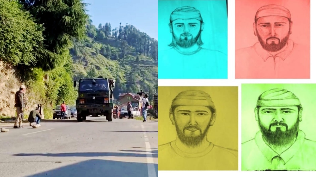 Jammu and Kashmir Police Release Sketches of Terrorists Involved in Doda District Attacks With Rs 20 Lakh Reward