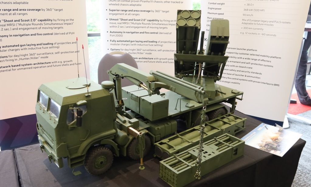 EuroPULS: The Future of Rocket Artillery Systems Developed by KNDS and Elbit Systems