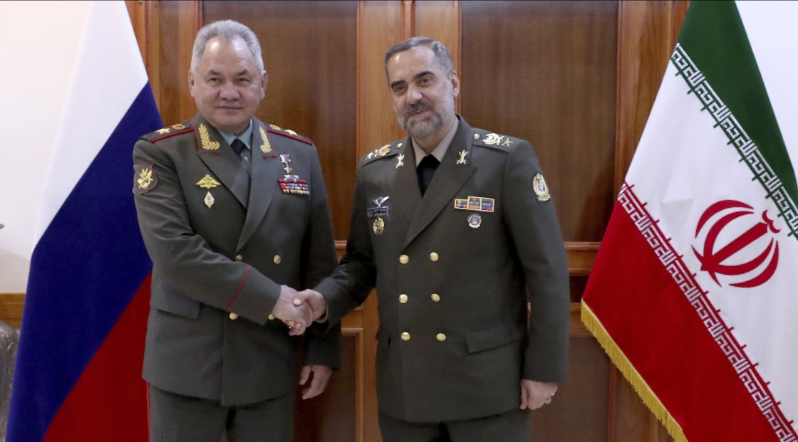 Russia's Defence Minister Shoigu Discusses Military Cooperation with Iranian Counterpart