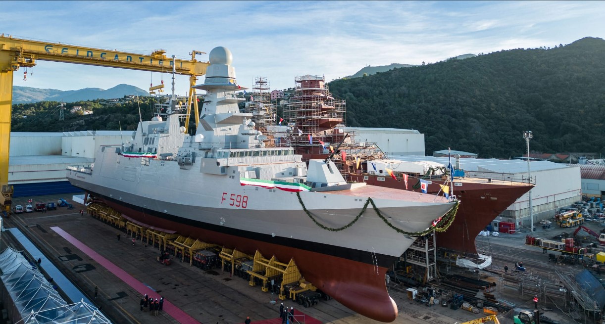 Italian Navy Launches Advanced FREMM Frigate Emilio Bianchi for 2025 Delivery