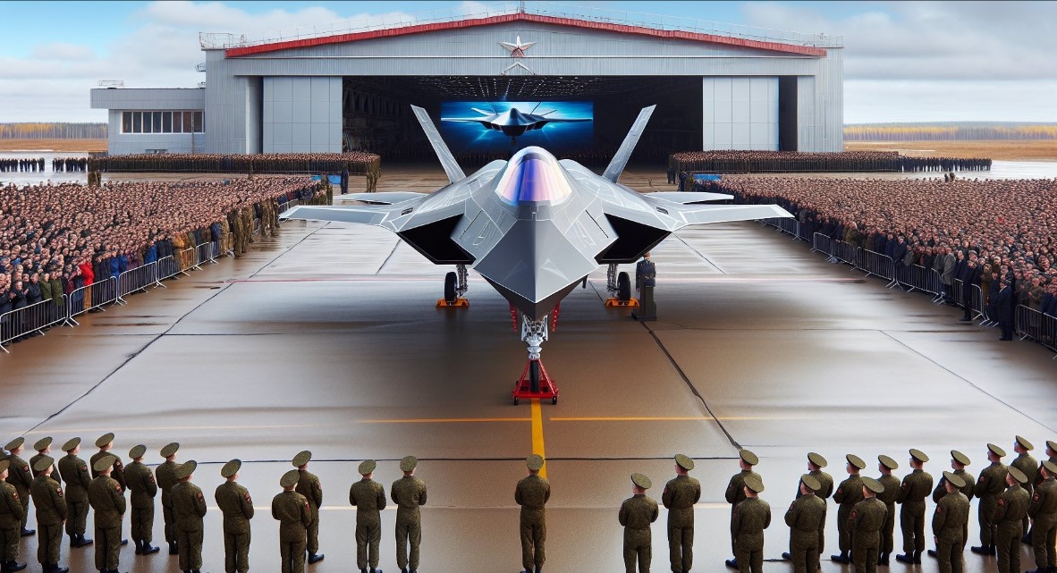 Russia Unveils a New Stealth Fighter with Tactical Versatility