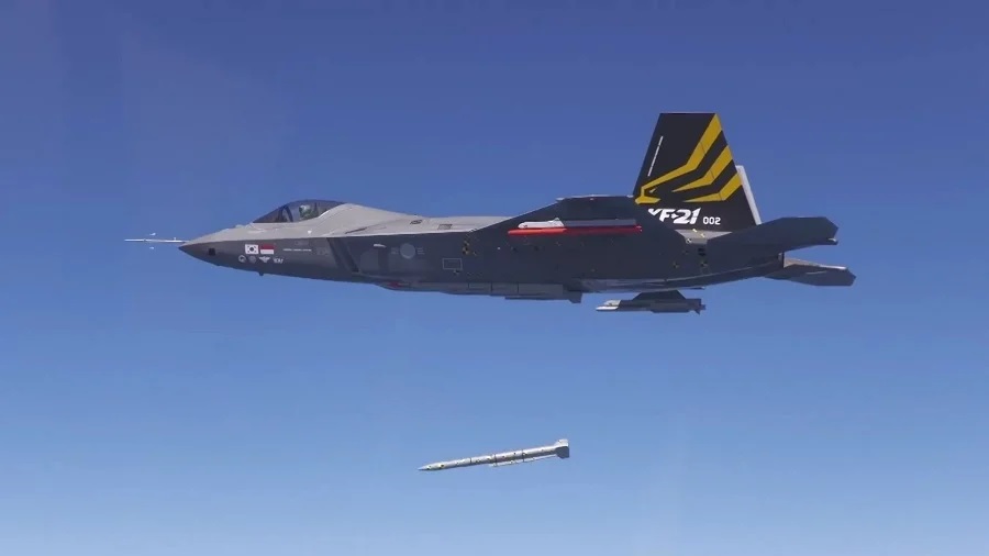 South Korea's KF-21 Fighter Jet Successfully Tests Meteor Missile