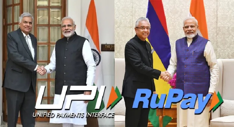 PM Modi Launches UPI and RuPay Services in Sri Lanka and Mauritius