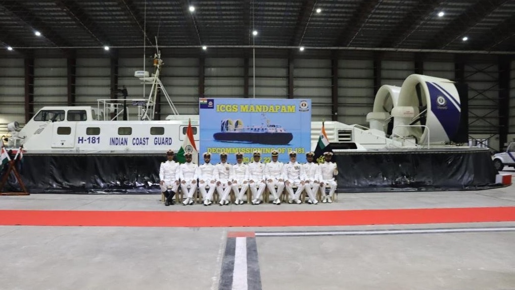 Indian Coast Guard get First Hovercraft Maintenance Unit In Gujrat