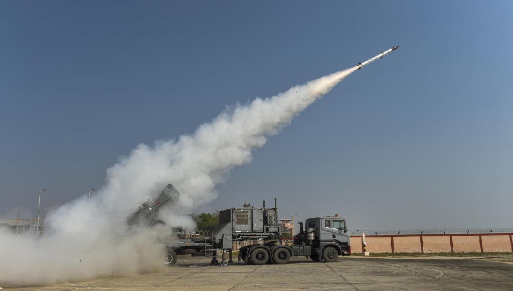 DRDO Successful Test of  New Generation Akash NG  Air Defense System
