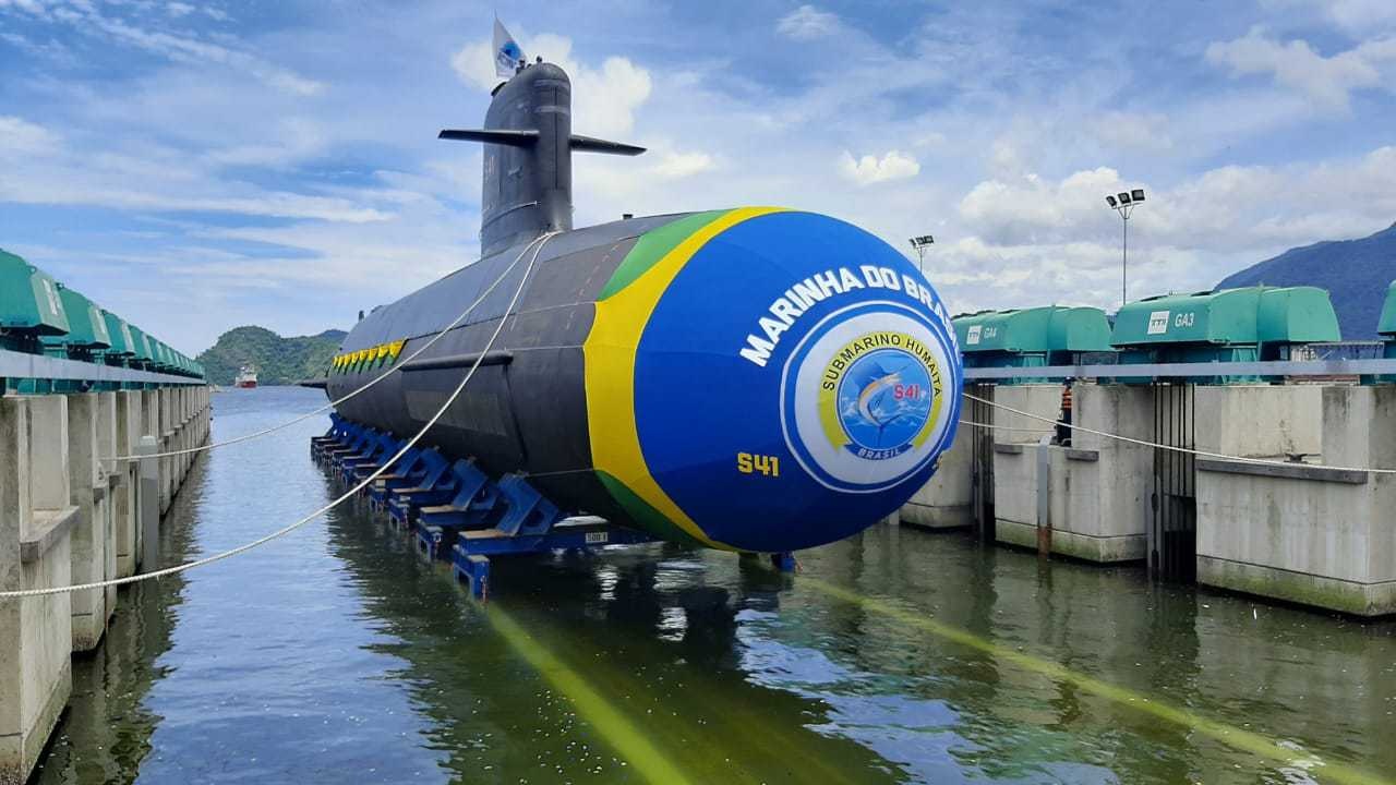 Brazil Launches Third Scorpène Submarine 'Tonelero'