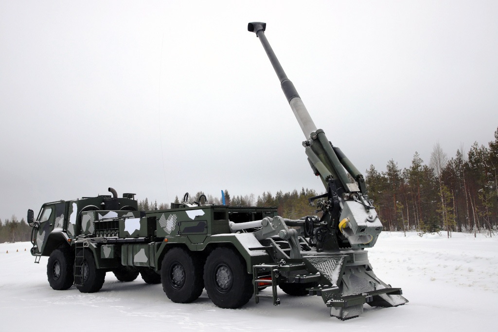 Patria Unveils ARVE 155mm Self-Propelled Artillery for Finnish Navy’s Coastal Defence