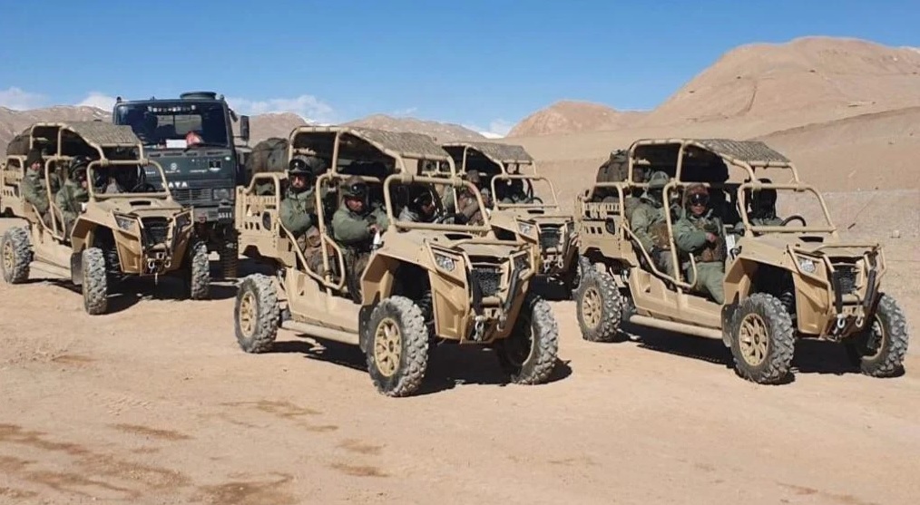 Indian Army Enhances Mobility with 250 Polaris MRZR-D4 Off-Road Vehicles