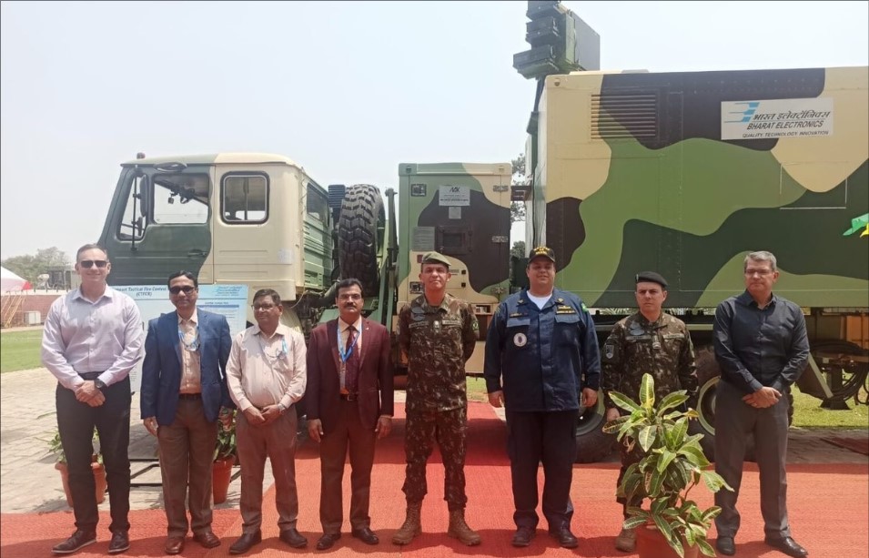 Brazilian Military Delegation Eyes Indian Radars and Anti-Drone Systems for Defense Cooperation