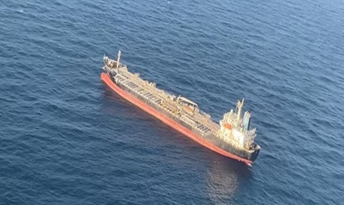 Indian-Flagged Oil Tanker Hit by Attack Drone in Red Sea