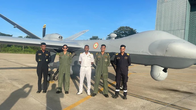 Indian Army and IAF Collaborate: Deployment of Predator Drones at Gorakhpur and Sarsawa Air Bases, Uttar Pradesh