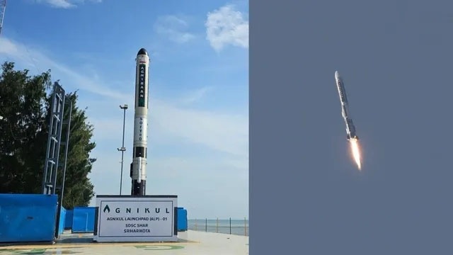 Agnikul Cosmos Successfully Launches Agnibaan SoRTed-01 Mission from Private Launchpad