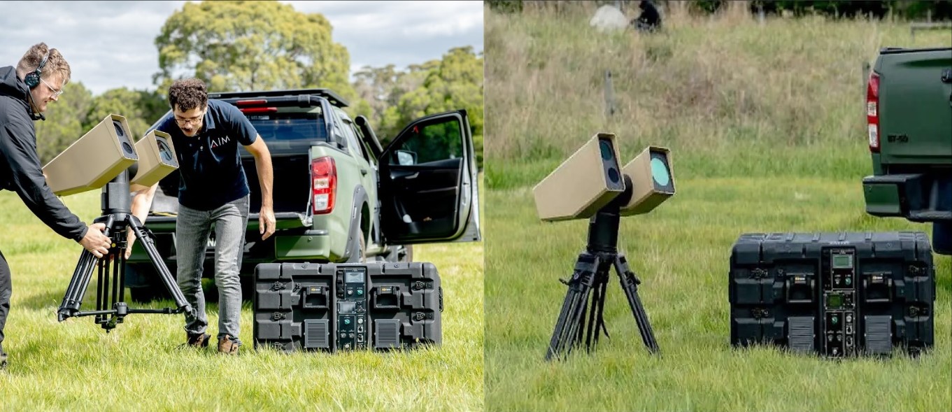 Australia Purchase New Laser Weapon that Shoots Down 50 Drones in One Charge