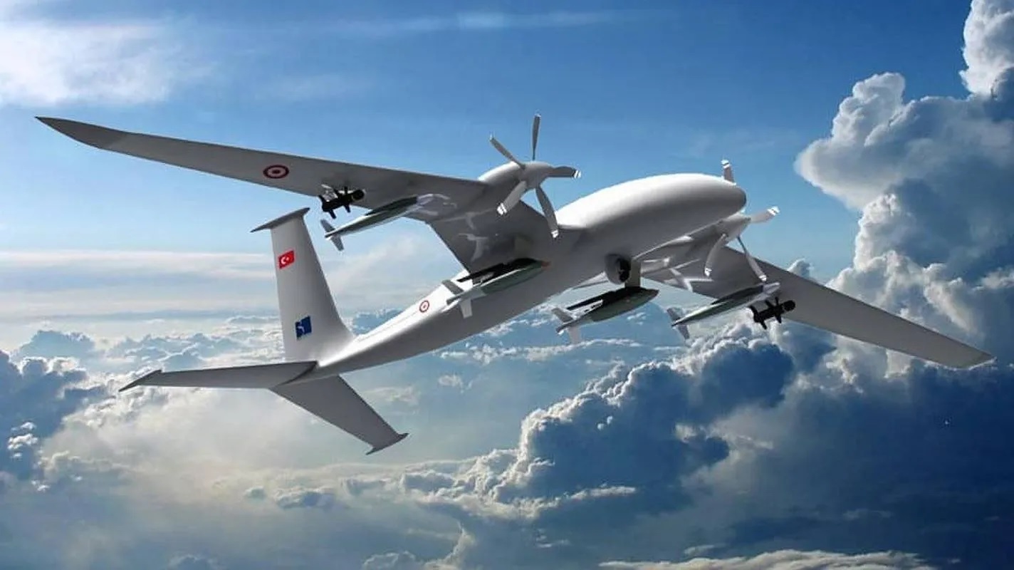 Successful Tests of Akinci Drone ,Hits Moving Sea Target with Guided Munitions