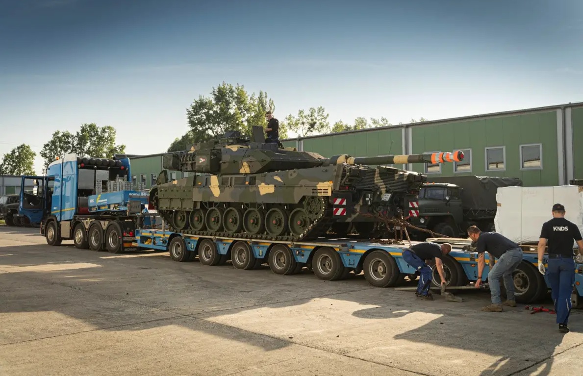 Hungary Receives 31 Leopard 2A7HU Tanks in Military Modernization Push