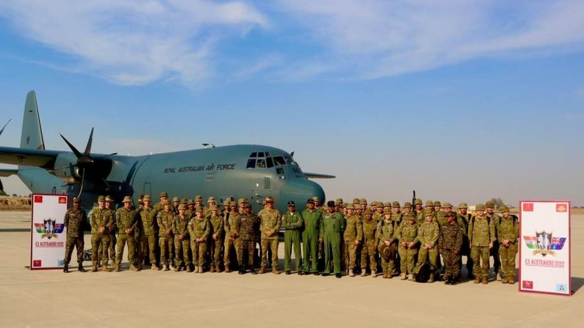 Indian Armed Forces Contingent departs for Australia to Participate in Joint Military Exercise "AustraHind-23"